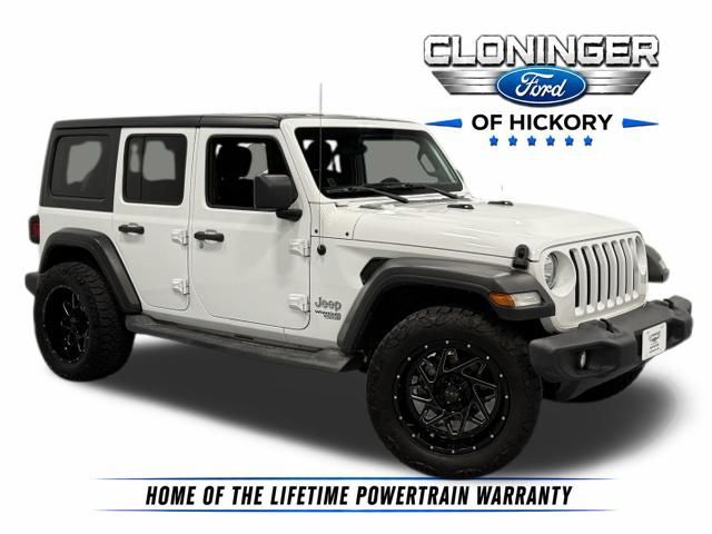 Bright White Clearcoat 2019 Jeep Wrangler SUV / Crossover Four-Wheel Drive 8-Speed Automatic