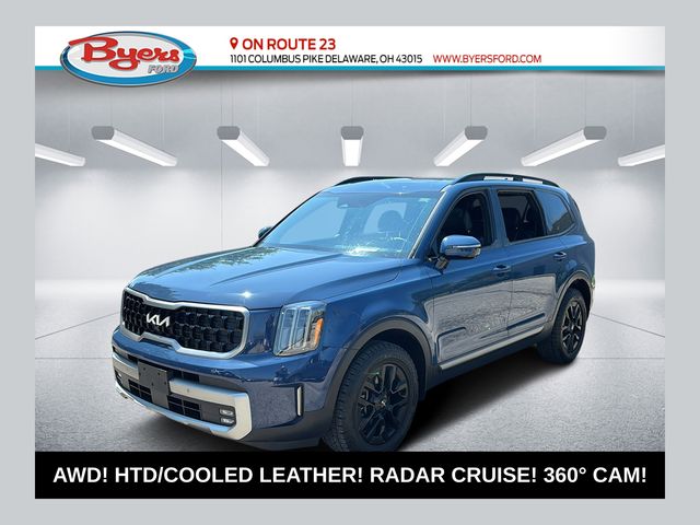 Midnight Lake Blue 2023 Kia Telluride SUV / Crossover All-Wheel Drive 8-Speed Automatic