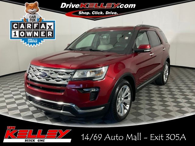 Ruby Red Metallic Tinted Clearcoat 2019 Ford Explorer SUV / Crossover Front-Wheel Drive 6-Speed Automatic