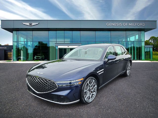 Capri Blue 2026 Genesis G90 Sedan All-Wheel Drive 8-Speed Automatic