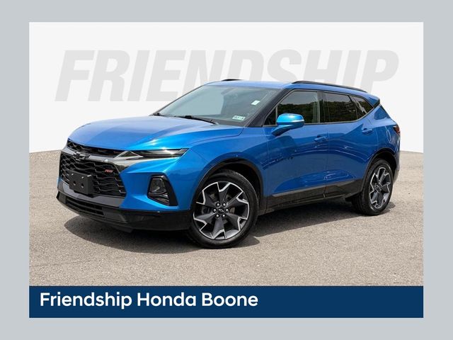 Bright Blue Metallic 2020 Chevrolet Blazer RS AWD SUV / Crossover All-Wheel Drive 9-Speed Automatic