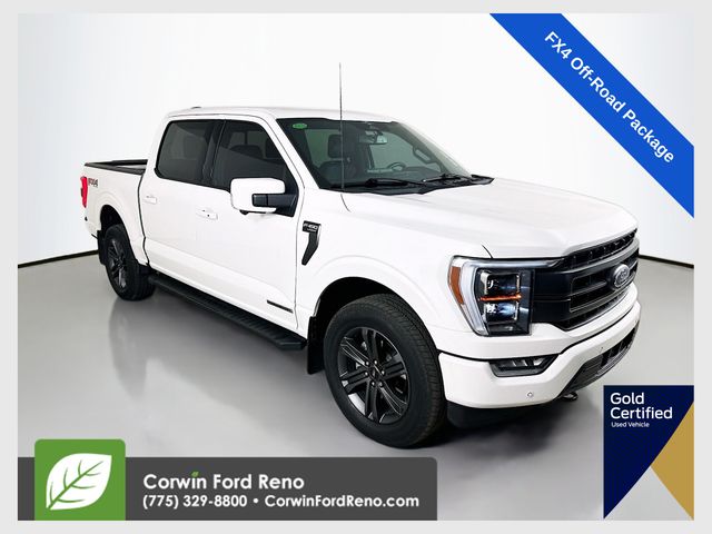 Star White Metallic Tri-Coat 2023 Ford F-150 Pickup Truck Four-Wheel Drive Automatic