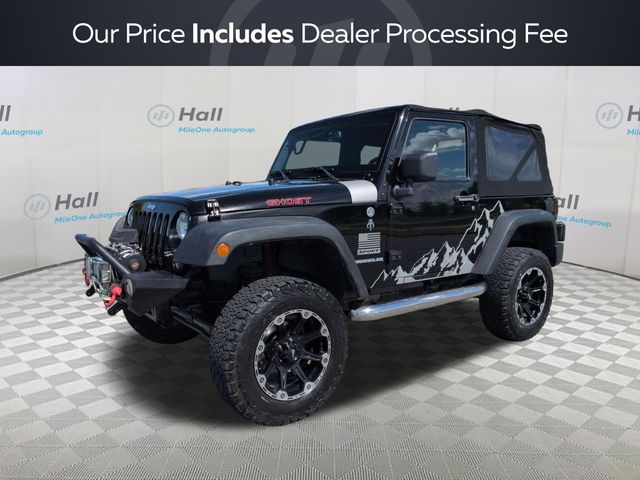 Black Clearcoat 2015 Jeep Wrangler SUV / Crossover Four-Wheel Drive 6-Speed Manual