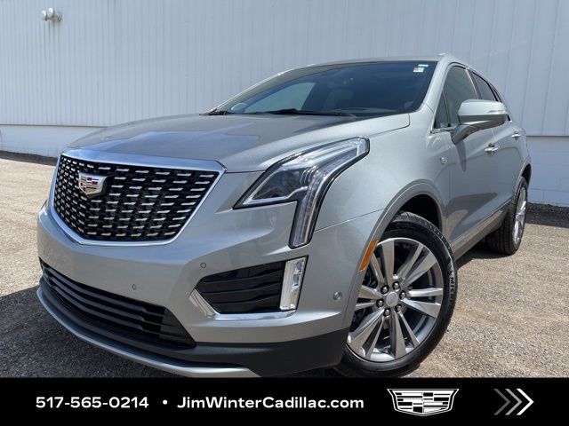 Silver Metallic 2025 Cadillac XT5 Premium Luxury AWD SUV / Crossover Four-Wheel Drive 9-Speed Automatic