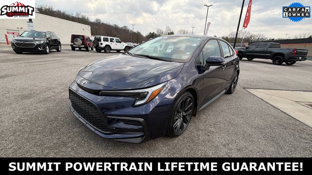 Blueprint 2024 Toyota Corolla XSE FWD Sedan Front-Wheel Drive Continuously Variable Transmission