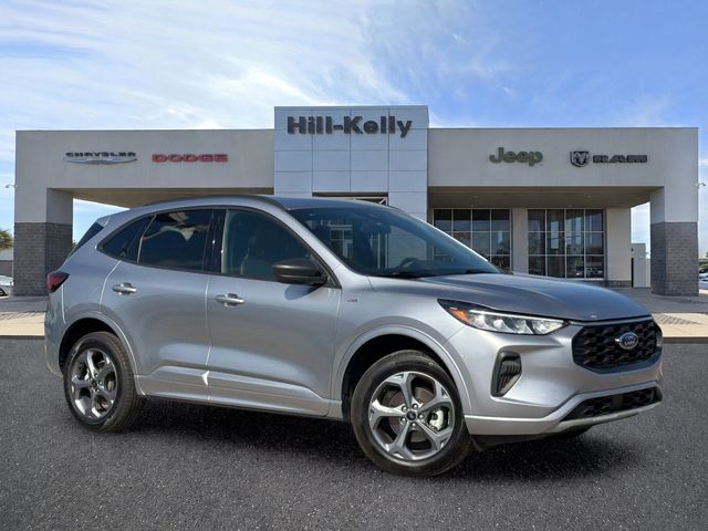 Silver Metallic 2024 Ford Escape SUV / Crossover All-Wheel Drive 8-Speed Automatic