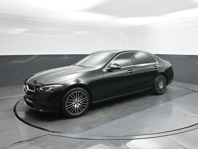 Black 2024 Mercedes-Benz C-Class Sedan Rear-Wheel Drive 9-Speed Automatic