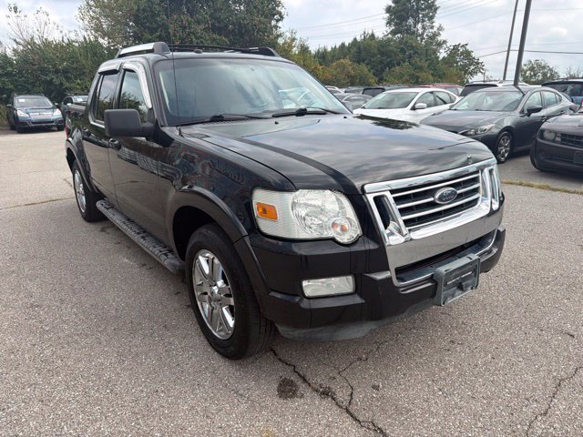 Black 2010 Ford Explorer Sport Trac Pickup Truck Four-Wheel Drive 5-Speed Automatic Overdrive