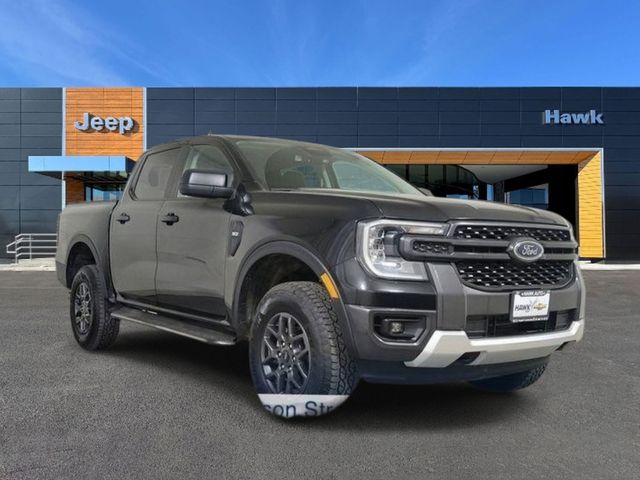 Shadow Black 2025 Ford Ranger Pickup Truck Four-Wheel Drive Automatic