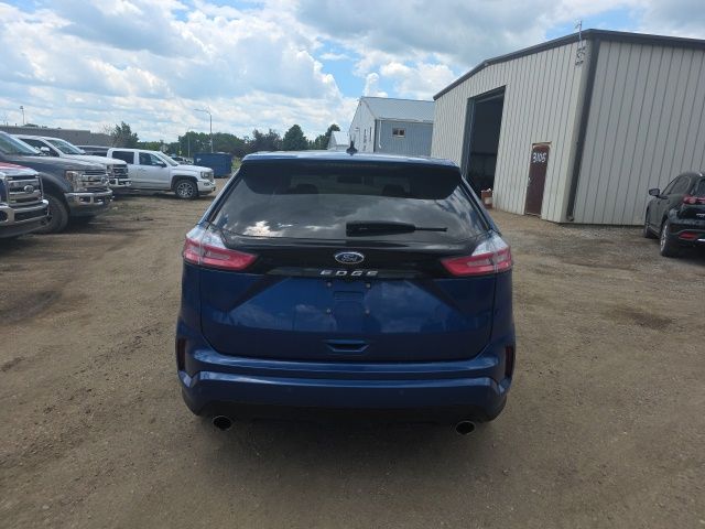 2021 Blue Metallic Ford Edge ST Line AWD SUV