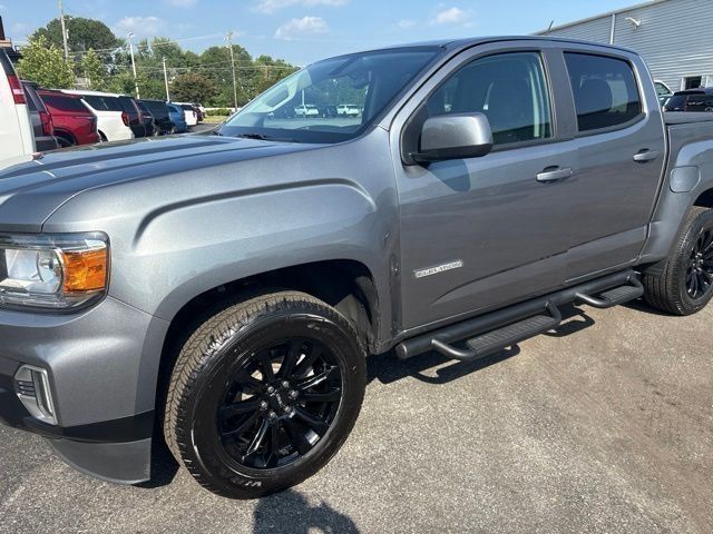 Gray (Steel Metallic) 2022 GMC Canyon Pickup Truck 4X2 8-Speed Automatic