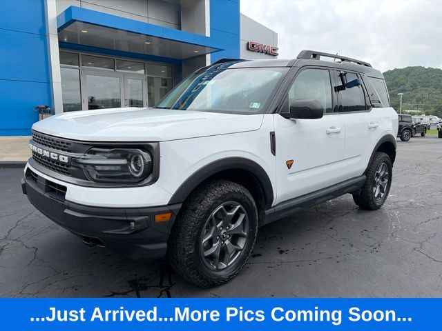 Oxford White 2021 Ford Bronco Sport SUV / Crossover All-Wheel Drive 8-Speed Automatic