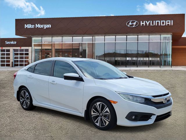 2018 Honda Civic EX-L Sedan Front-Wheel Drive Continuously Variable Transmission