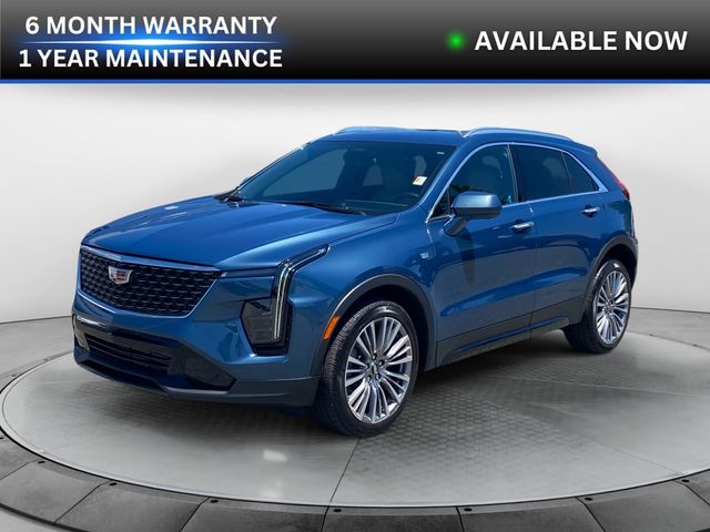 Deep Sea Metallic 2025 Cadillac XT4 Premium Luxury FWD SUV / Crossover Front-Wheel Drive 9-Speed Automatic