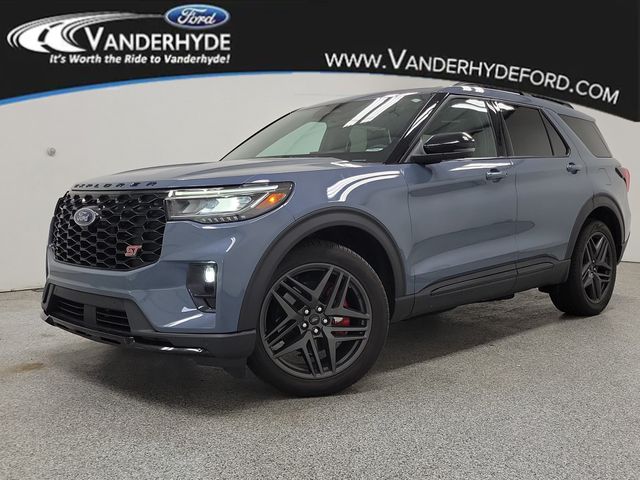 Vapor Blue 2025 Ford Explorer SUV / Crossover All-Wheel Drive Automatic