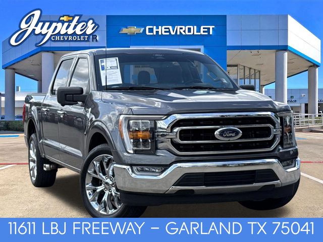 Carbonized Gray Metallic 2022 Ford F-150 XLT SuperCrew RWD Pickup Truck 4X2 Automatic