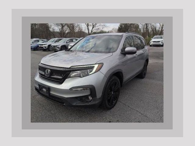 Lunar Silver Metallic 2021 Honda Pilot SE AWD SUV / Crossover All-Wheel Drive 9-Speed Automatic