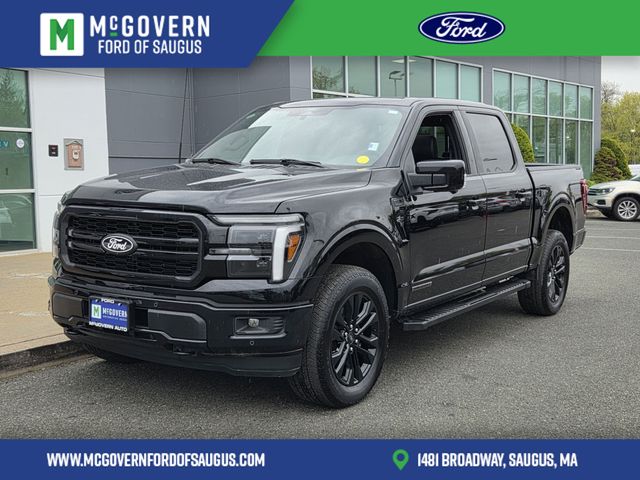 Agate Black Metallic 2025 Ford F-150 Pickup Truck Four-Wheel Drive Automatic