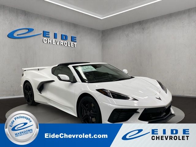 Arctic White 2026 Chevrolet Corvette Coupe Rear-Wheel Drive 8-Speed Dual Clutch