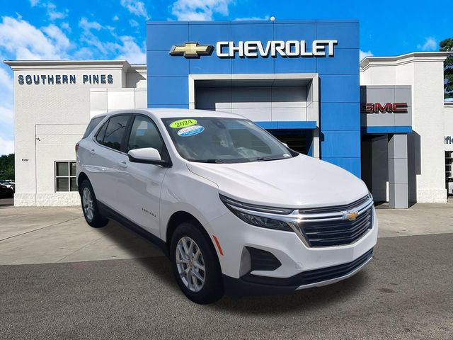 Summit White 2024 Chevrolet Equinox LT AWD with 1LT SUV / Crossover Four-Wheel Drive 6-Speed Automatic Overdrive