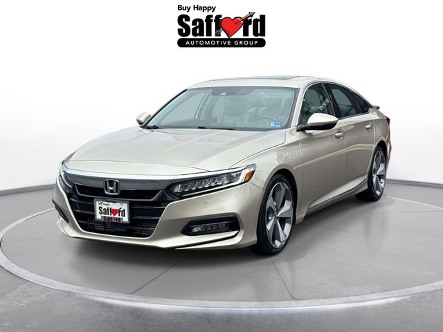 Champagne Frost Pearl 2018 Honda Accord Sedan Front-Wheel Drive Continuously Variable Transmission