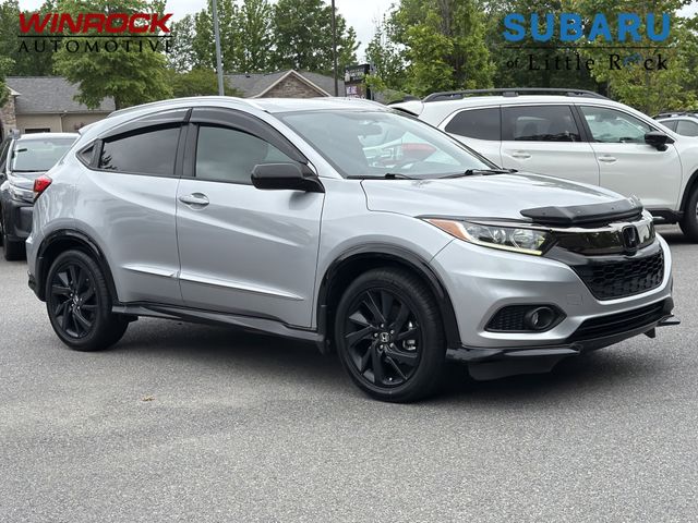 Lunar Silver Metallic 2022 Honda HR-V Sport FWD SUV / Crossover Front-Wheel Drive Continuously Variable Transmission