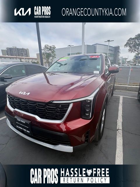 Dawning Red 2025 Kia Sorento SUV / Crossover Front-Wheel Drive 8-Speed Automatic