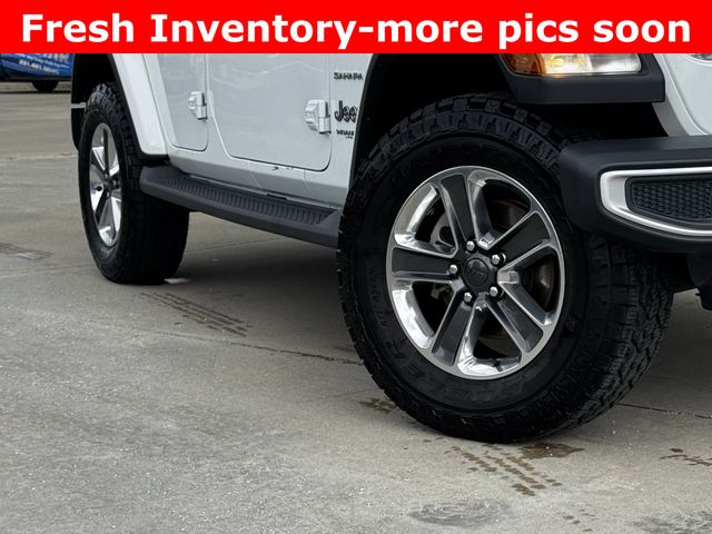 2020 Jeep Wrangler Unlimited Sahara White/off-white at DeMontrond Auto Country
