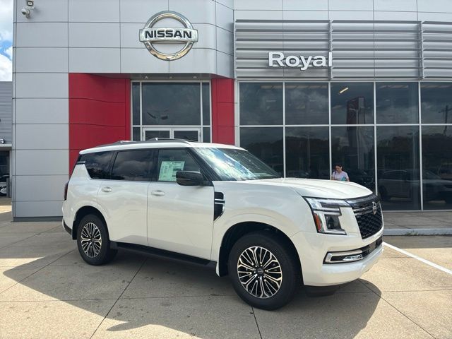2026 Nissan Armada Platinum White at Royal Nissan