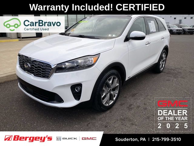 Snow White Pearl 2019 Kia Sorento SUV / Crossover All-Wheel Drive 8-Speed Automatic