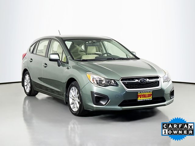 Jasmine Green Metallic 2014 Subaru Impreza 2.0i Premium Wagon Hatchback All-Wheel Drive Continuously Variable Transmission