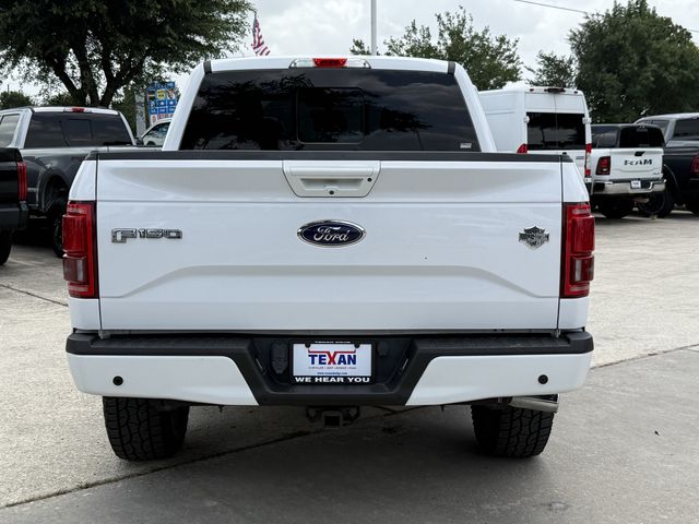 2016 Ford F-150 Lariat White at Emmons Autoplex