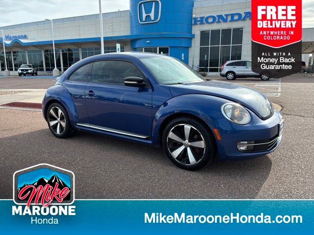 Reef Blue Metallic 2012 Volkswagen Beetle Hatchback  6-Speed Manual