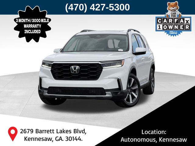 Platinum White Pearl 2025 Honda Pilot SUV / Crossover Front-Wheel Drive Automatic