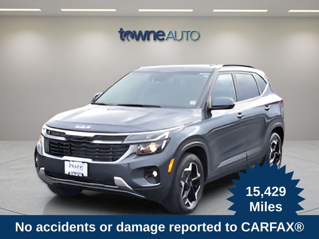 Gravity Gray 2024 Kia Seltos SUV / Crossover All-Wheel Drive Continuously Variable Transmission