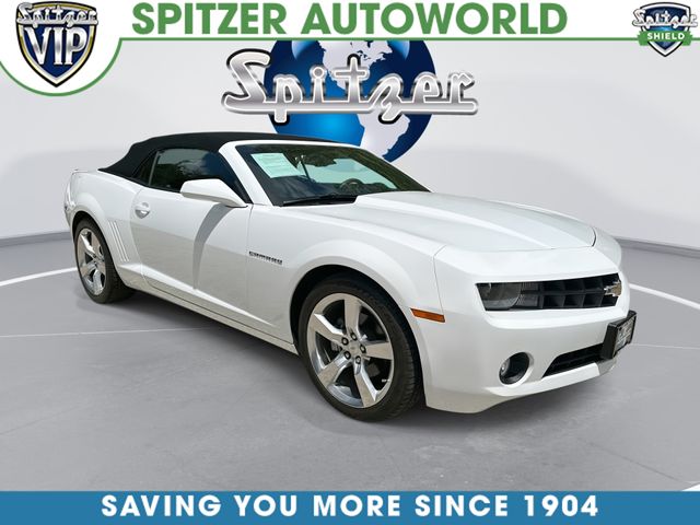 Summit White 2012 Chevrolet Camaro 2LT Convertible RWD Convertible Rear-Wheel Drive 6-Speed Automatic