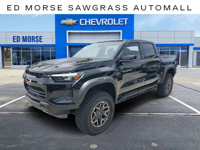 Black 2026 Chevrolet Colorado Pickup Truck Four-Wheel Drive 8-Speed Automatic