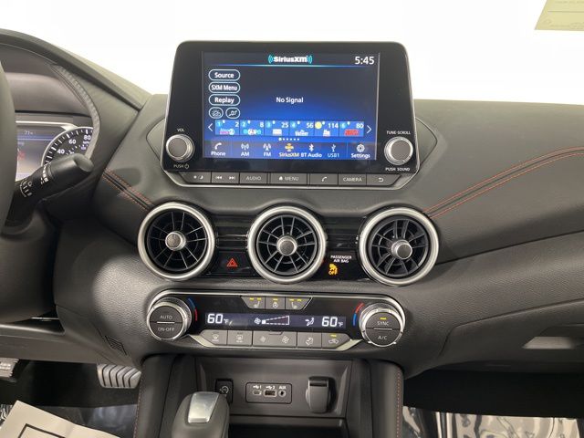 2025 Atlantic Gray Metallic/Super Black Nissan Sentra SR FWD Sedan