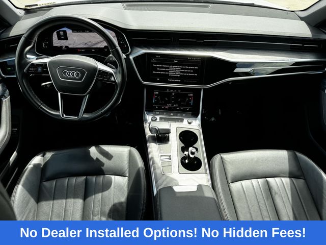 2024 Audi A6 45 Premium Plus White at DeMontrond Gulf Freeway