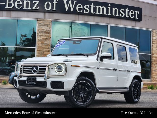 Polar White 2025 Mercedes-Benz G-Class G 550 4MATIC SUV / Crossover All-Wheel Drive 9-Speed Automatic
