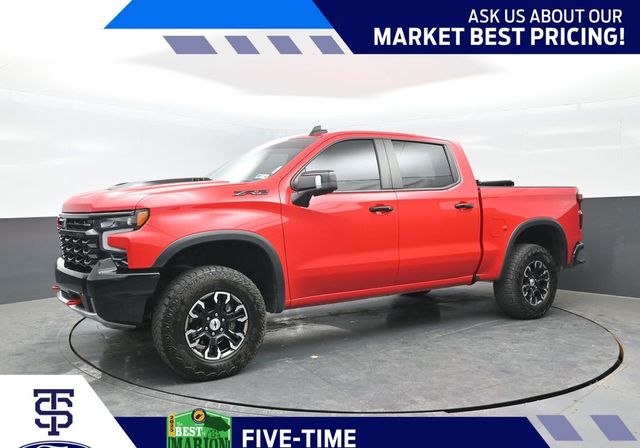 Red Hot 2024 Chevrolet Silverado 1500 Pickup Truck Four-Wheel Drive Automatic