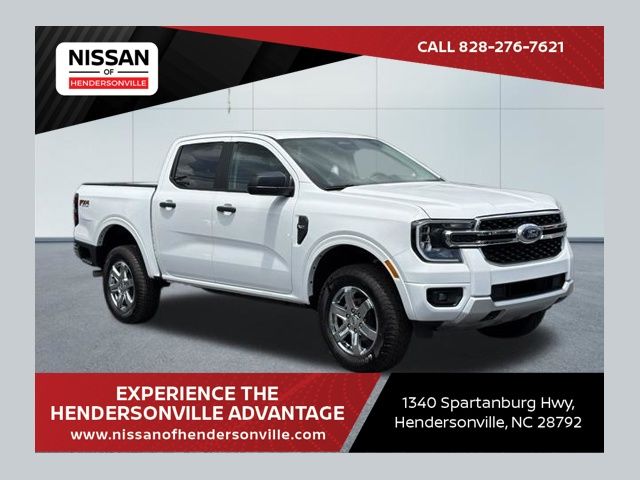 Oxford White 2025 Ford Ranger Pickup Truck Four-Wheel Drive Automatic