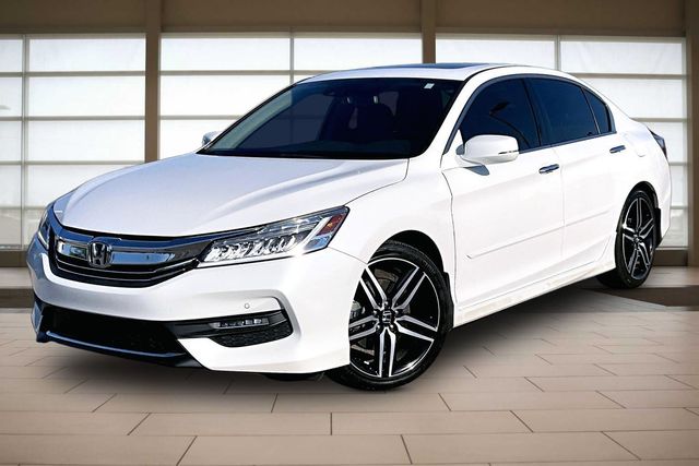 White 2017 Honda Accord Sedan 6-Speed Automatic