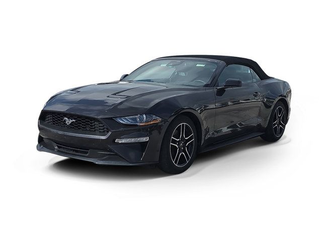 Dark Matter Gray Metallic 2023 Ford Mustang EcoBoost Convertible RWD Convertible Rear-Wheel Drive Automatic