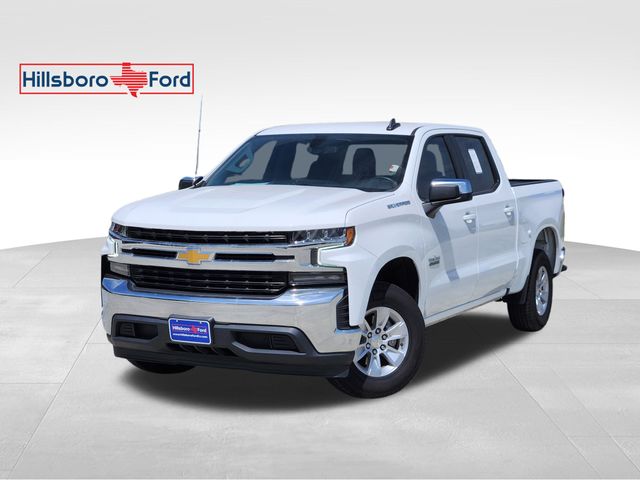2021 Summit White Chevrolet Silverado 1500 LT RWD Truck