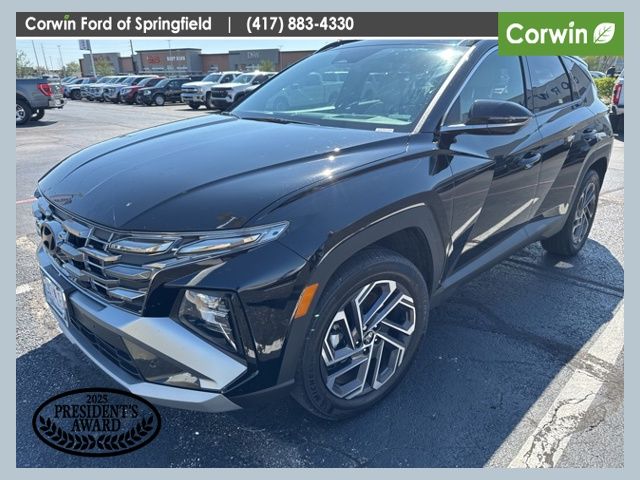 Ash Black 2025 Hyundai Tucson Hybrid Limited AWD SUV / Crossover All-Wheel Drive 6-Speed Automatic