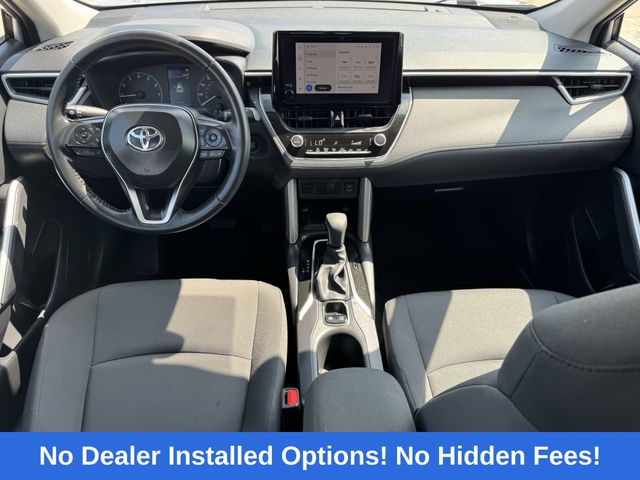 2025 Toyota Corolla Cross LE Silver at Monument Chevrolet