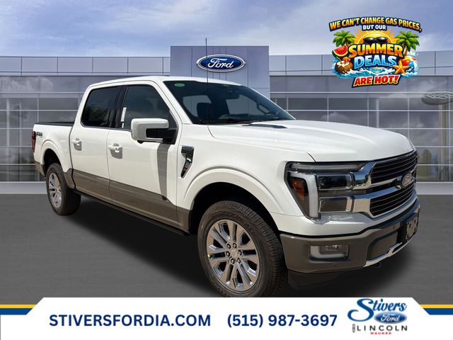 Star White Metallic Tri-Coat 2026 Ford F-150 Pickup Truck Four-Wheel Drive Automatic