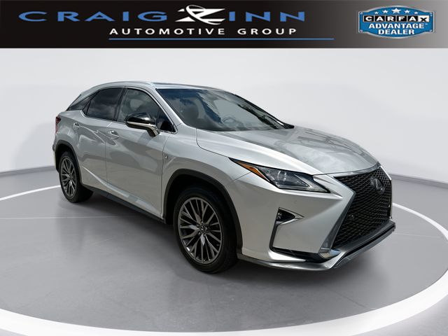 Silver 2018 Lexus RX 350 F SPORT AWD SUV / Crossover All-Wheel Drive 8-Speed Automatic