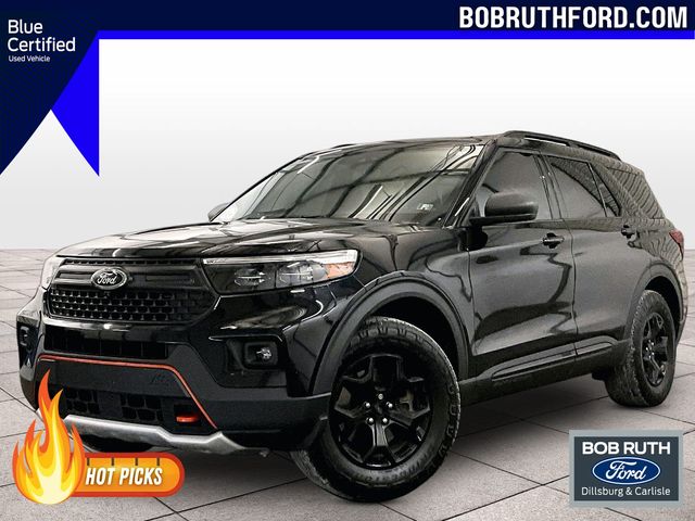 2022 Ford Explorer Timberline Black at South Hills CDJR